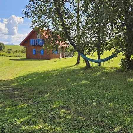 Domek w Bałyzach z balią - prywatna Oaza w Pieniach Kacwin