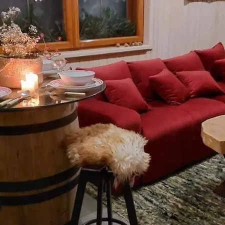 Domek alpejski Domek w Bałyzach z balią - prywatna Oaza w Pieniach *