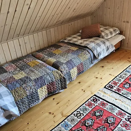 Domek alpejski Domek w Bałyzach z balią - prywatna Oaza w Pieniach Kacwin